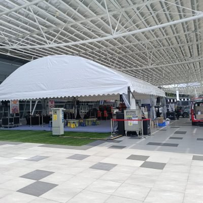 8. Dome-Shaped Tents